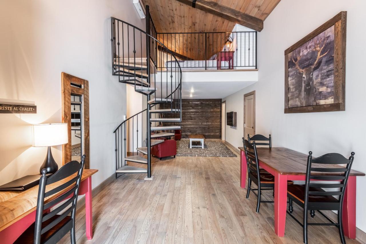 Hotel "Le Suisse" Saint-Donat-de-Montcalm Eksteriør bilde